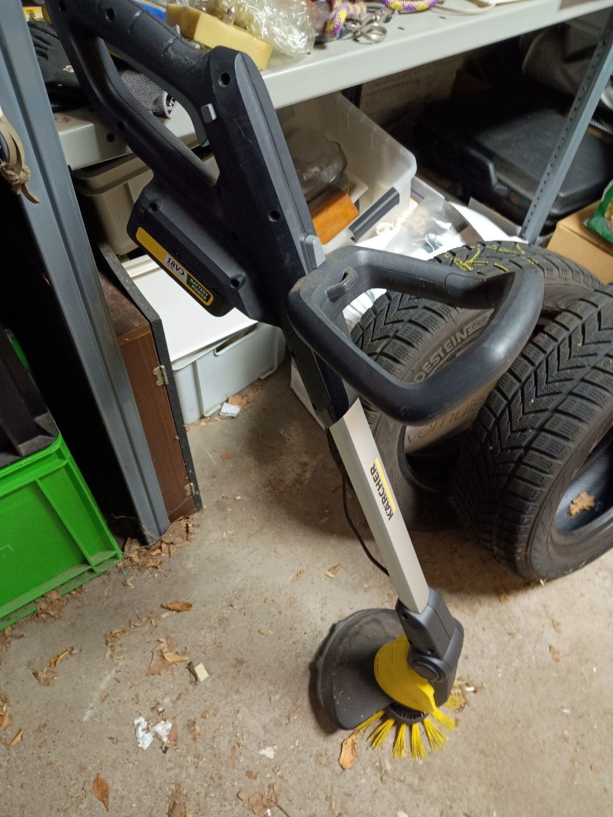 Kärcher onkruid borstel, Ophalen, Elektrisch
