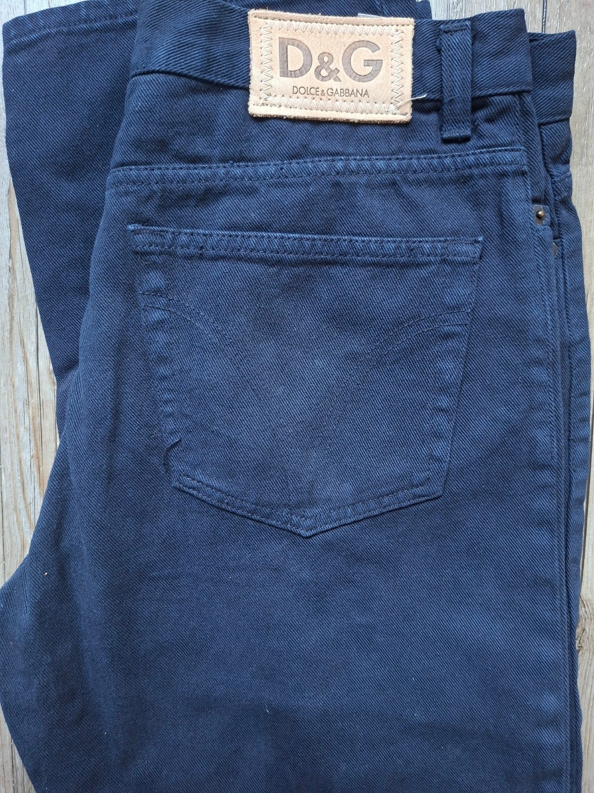 DOLCE & GABANNA jeans maat 35 (IT), Dolce & Gabbana, Blauw, Nieuw, Ophalen of Verzenden