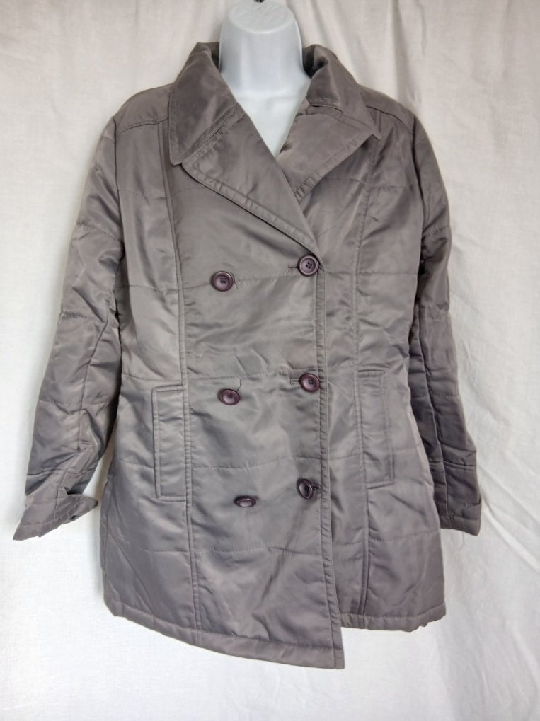 Leuke grijze damesjas mt 38 merk Vivre, Kleding | Dames, Maat 38/40 (M), ., Ophalen of Verzenden, Zo goed als nieuw