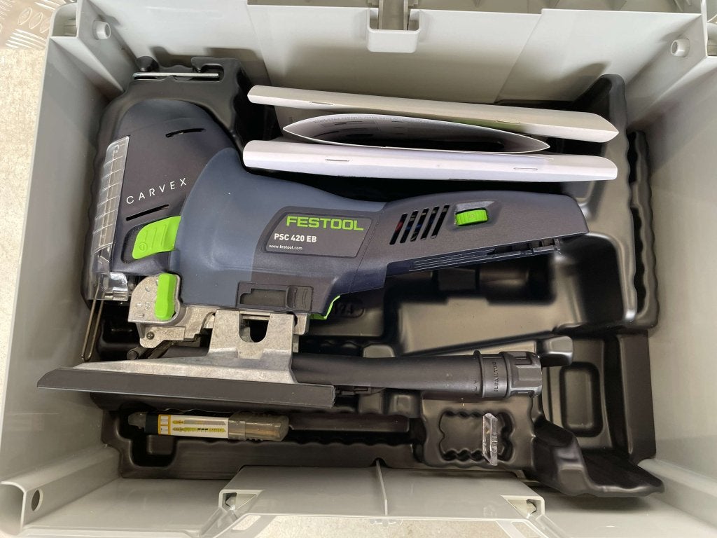 festool decoupeerzaag Carvex PSC 420 EB-basic 18v, Niet ingevuld, Niet ingevuld, Festool, Ophalen of Verzenden