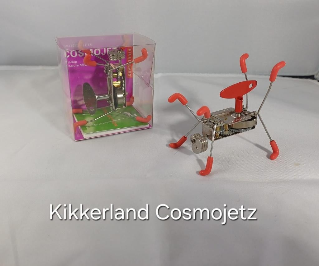 Kikkerland mechanisch opwind speelgoed Cosmojetz, Verzamelen, Ophalen of Verzenden, Nieuw