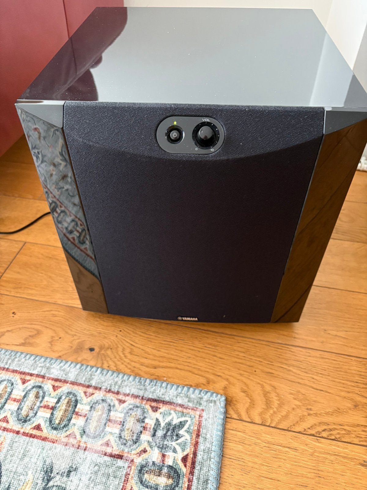 Yamaha NS-SW300 subwoofer krasvrij 15 mnd garantie, Ophalen, Zo goed als nieuw, Subwoofer, Overige merken