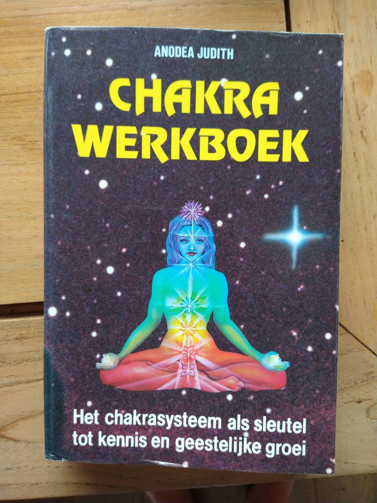 Chakra-werkboek van A. Judith, Boeken, Achtergrond en Informatie, Verzenden, Zo goed als nieuw, Spiritualiteit algemeen