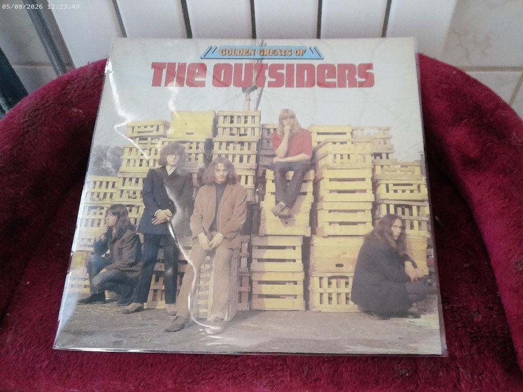 LP golden greats of The Outsiders, Cd's en Dvd's, Vinyl | Rock, LP, Gebruikt, Ophalen of Verzenden, 12 inch