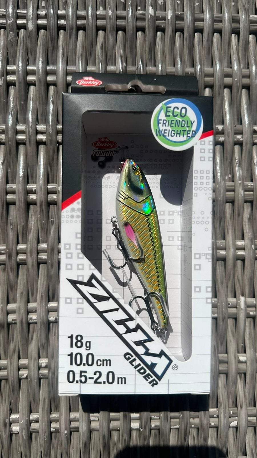 Berkley zilla glider ayu green 100, Watersport en Boten, Hengelsport | Roofvissen, Verzenden, Nieuw, Overige typen