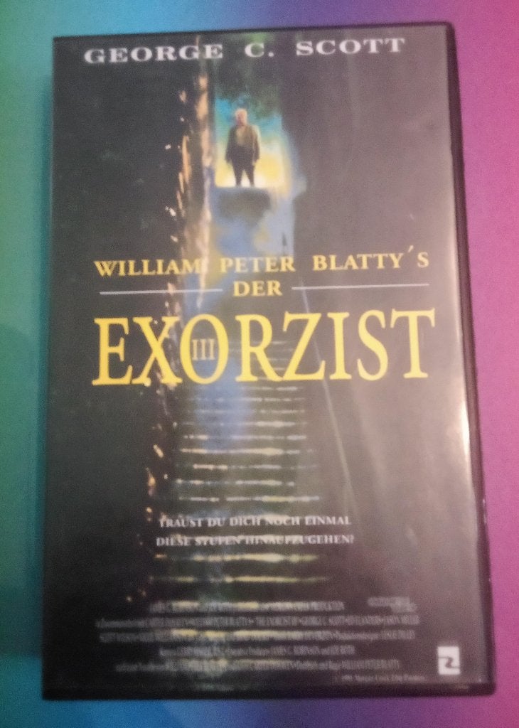 VHS - Der Exorzist III - Duitse koopvideo, Horror, Vanaf 16 jaar, Verzenden, Duits