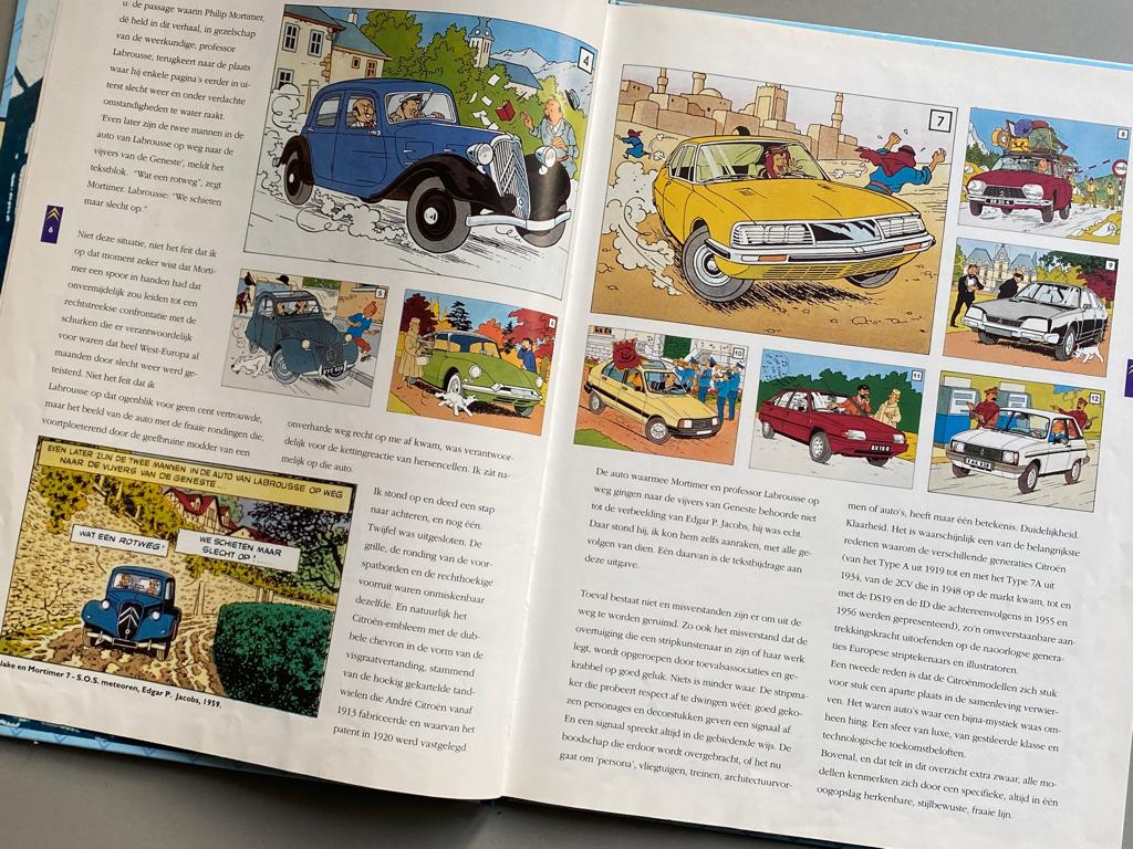 De fraaie lijn Citroën in de strip -1994, Boeken, Ophalen of Verzenden, Zo goed als nieuw, Citroën