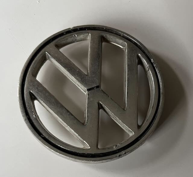 VW Volkswagen embleem oldtimer 8cm, Ophalen of Verzenden, Zo goed als nieuw, Auto's