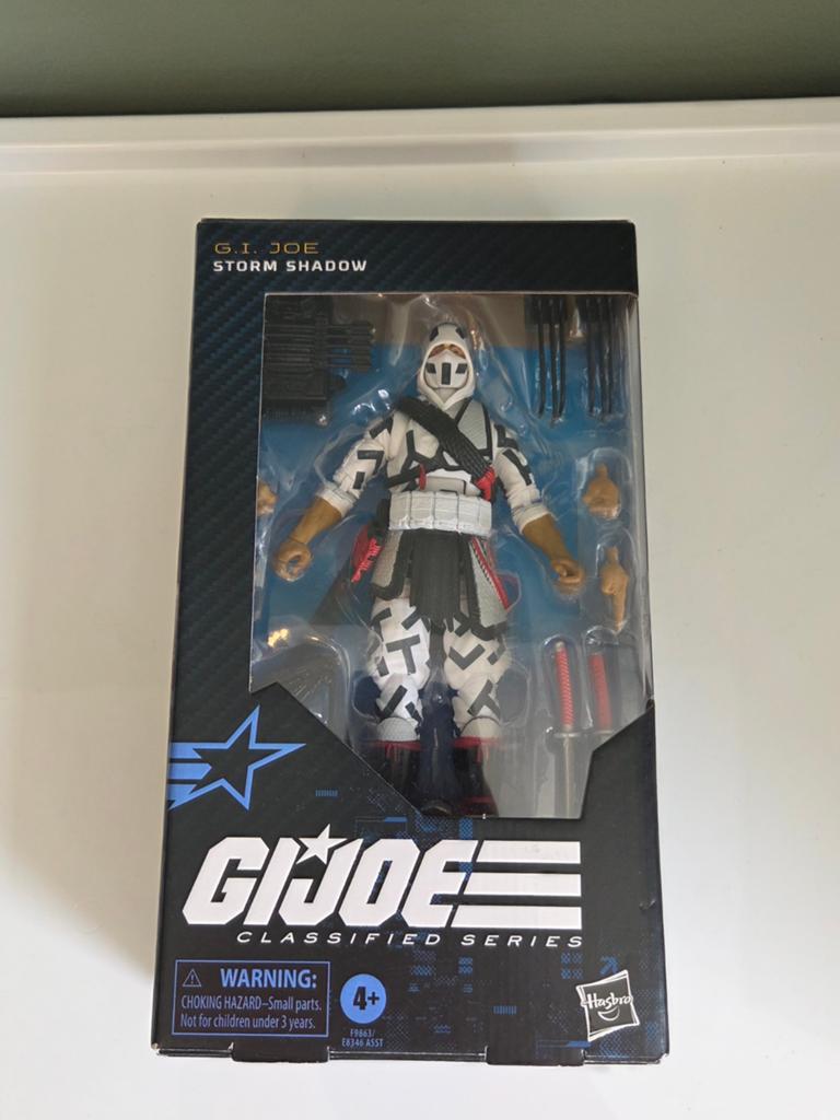 Gi Joe classified Storm Shadow, Ophalen of Verzenden, Zo goed als nieuw
