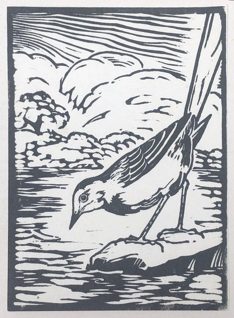 Mooie, betaalbare kunst v/h Grafiekkabinet Witte Kwikstaart, Verzenden