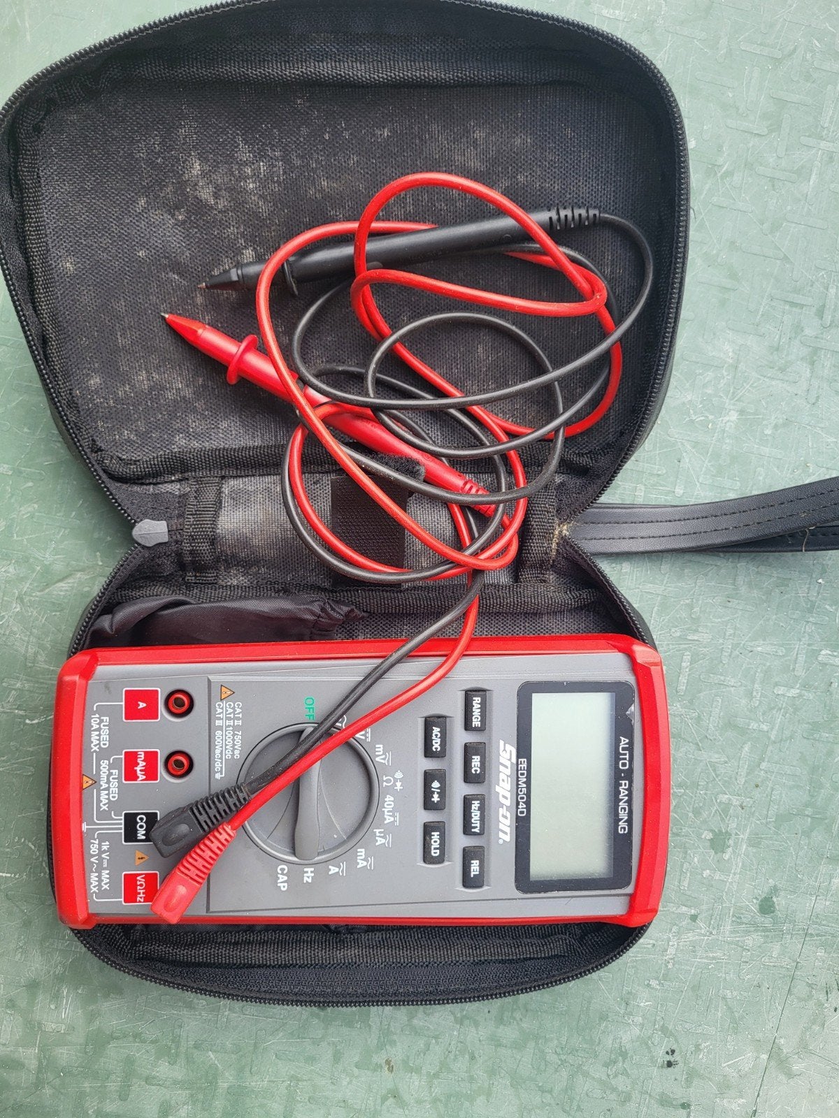 snap on multimeter, Doe-het-zelf en Verbouw, Meetapparatuur, Ophalen, Zo goed als nieuw, Multimeter