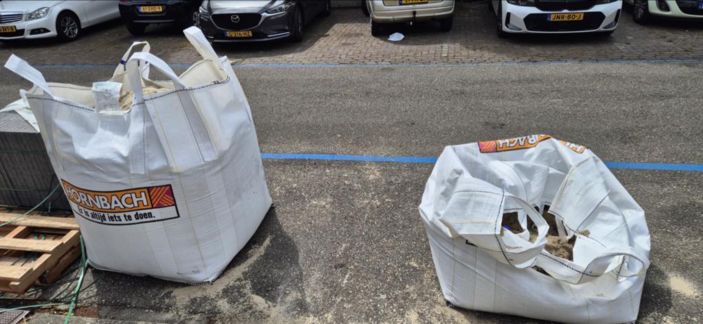 Gratis ophoogzand, ca. 1500 kg, nieuw in big bag, Tuin en Terras, Zand, Ophalen, Nieuw, Ophoogzand