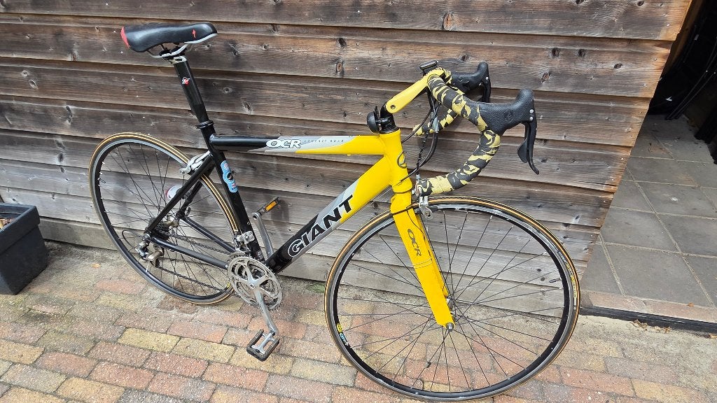 Giant OCR Racefiets - Geel/Zwart, Ophalen, 28 inch, Gebruikt, Aluminium