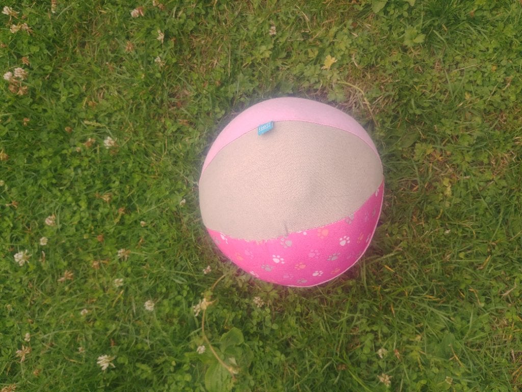 Lief! Hondenspeelgoed canvas bal 20cm, Dieren en Toebehoren, Ophalen of Verzenden, Nieuw