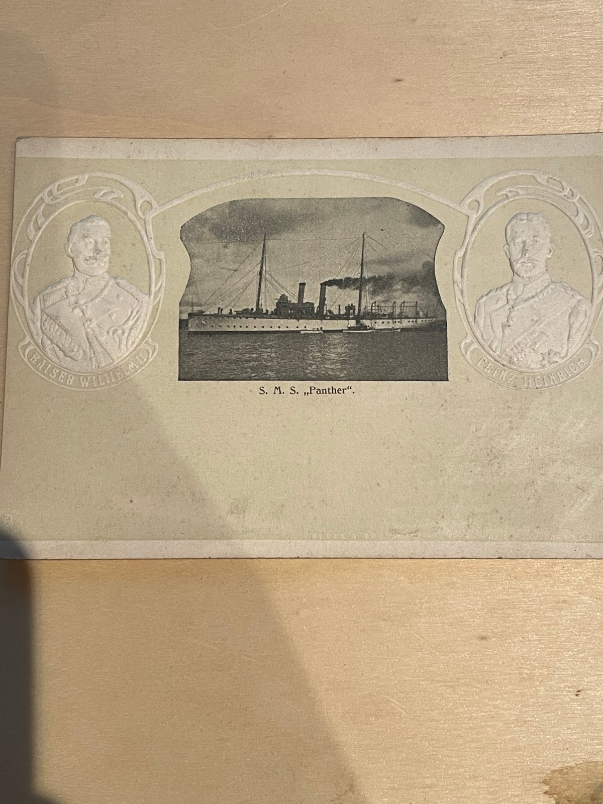 Historische Duitse Ansichtkaart S.M.S. "Panther" (Voor 1920), Verzamelen, Ophalen of Verzenden, Voor 1920, Gelopen, Duitsland
