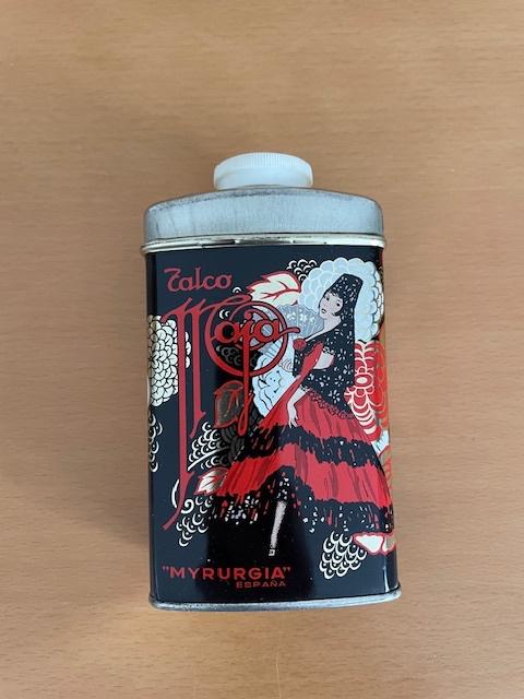 Vintage Maja Talkpoeder 90 gr.   , Ophalen of Verzenden, Gebruikt, Overige typen