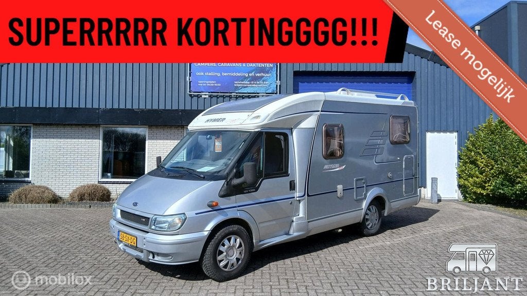 Hymer TEILINTEGRIERT HV 522.. 2006 dwarsbed, Omvormer, Ringverwarming, Tot en met 2, Bedrijf