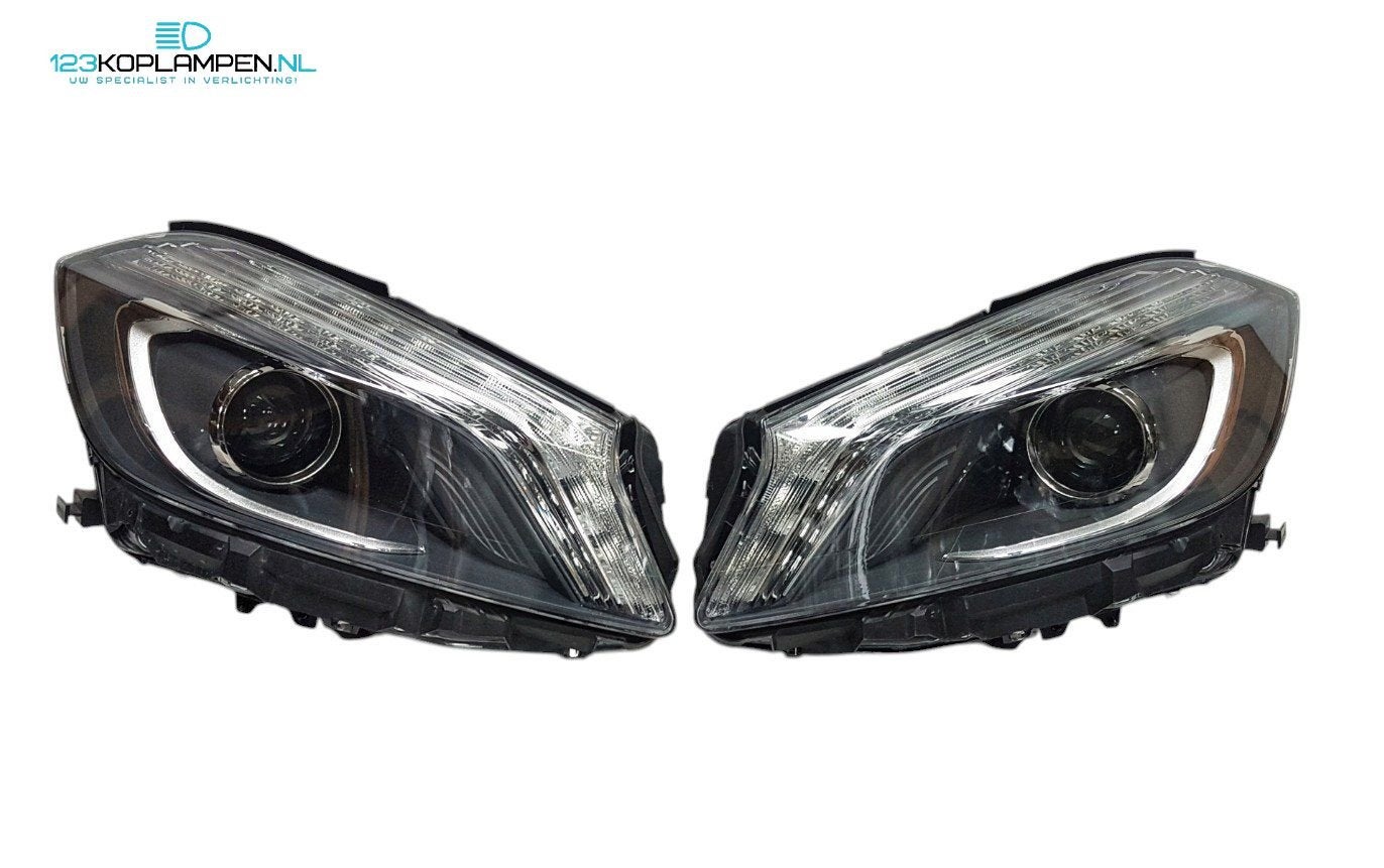 Mercedes A Klasse W176 Bi-Xenon LED koplamp koplampen, Gebruikt, -, Verzenden, -