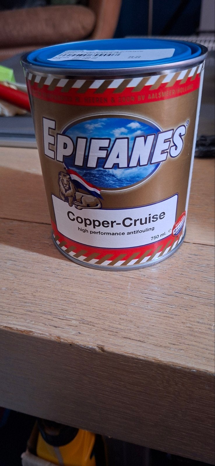 Epifanes Copper-Cruise Antifouling Lichtblauw 750 ml, Ophalen of Verzenden, Nieuw, Onderhoud en Reparatie