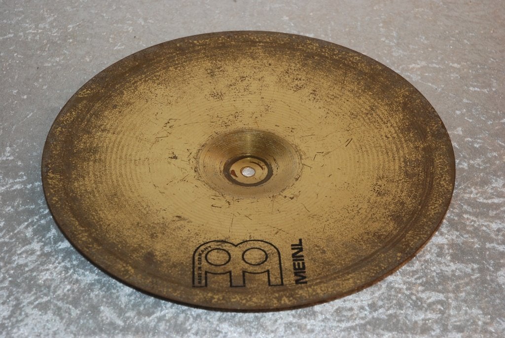 Meinl Meteor crash bekken 1102gr 16 inch  <26260924>, Gebruikt, ., Drums of Percussie, Ophalen of Verzenden