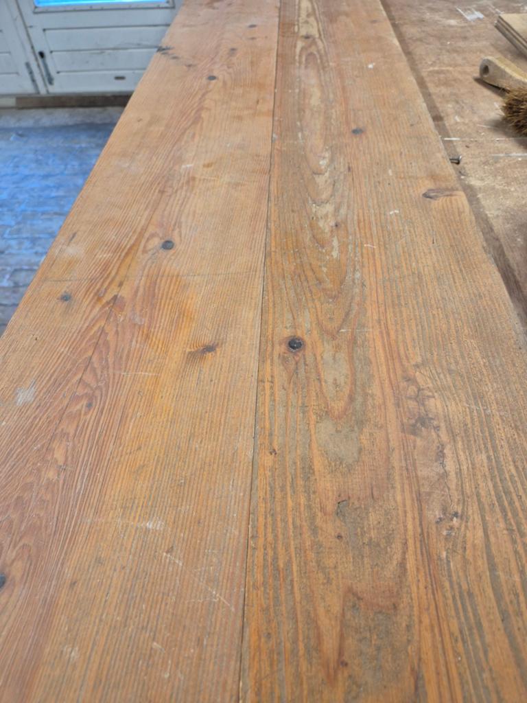 Grenen vloerplanken 190mm breed, 25mm dik - diverse lengtes, Doe-het-zelf en Verbouw, Vloerdelen en Plavuizen, Ophalen, Gebruikt