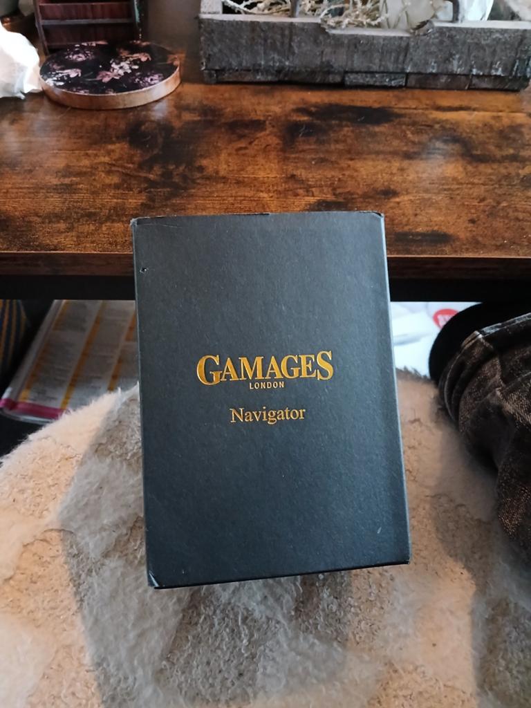 Gamages London Navigator Heren Horloge - Zo goed als nieuw, Ophalen of Verzenden