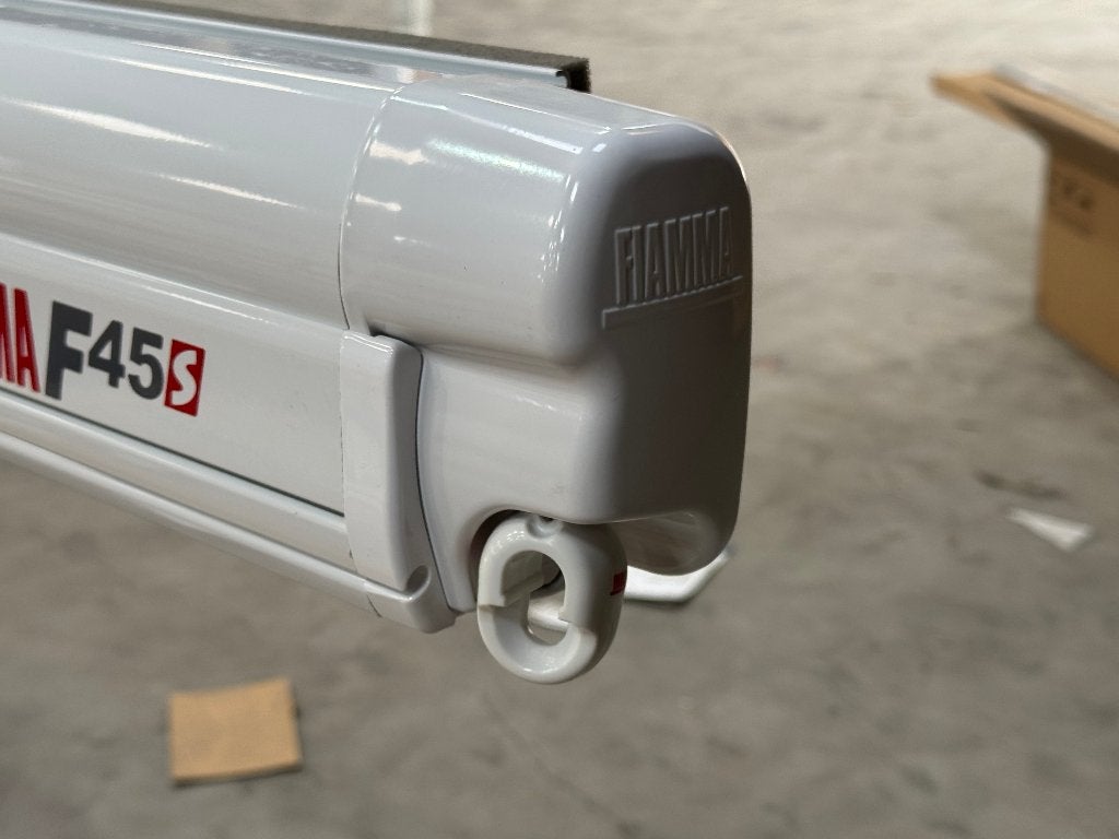 Nieuwe Fiamma Luifel - F45s - 450 - Polar White / Royal Grey, Ophalen, Nieuw
