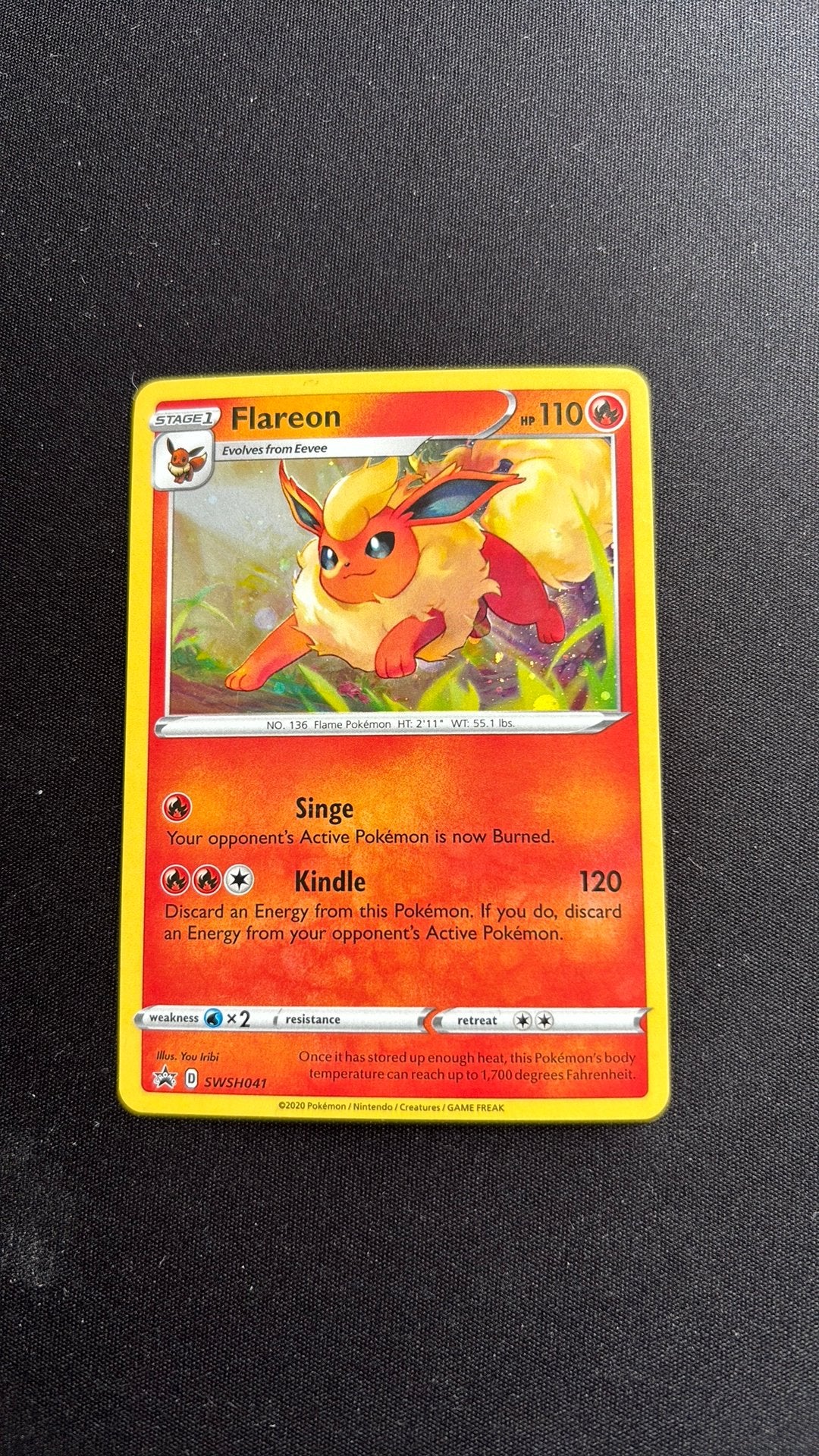 Flareon SWSH 041- Sword & Shield - Black Star Promos, Verzenden, Zo goed als nieuw