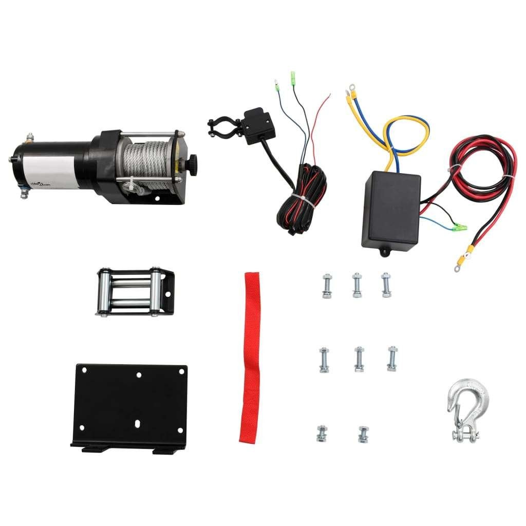 Elektrische lier autolier 12V 1360 KG GRATIS BEZORGD, Verzenden, Nieuw, Nvt, Nvt