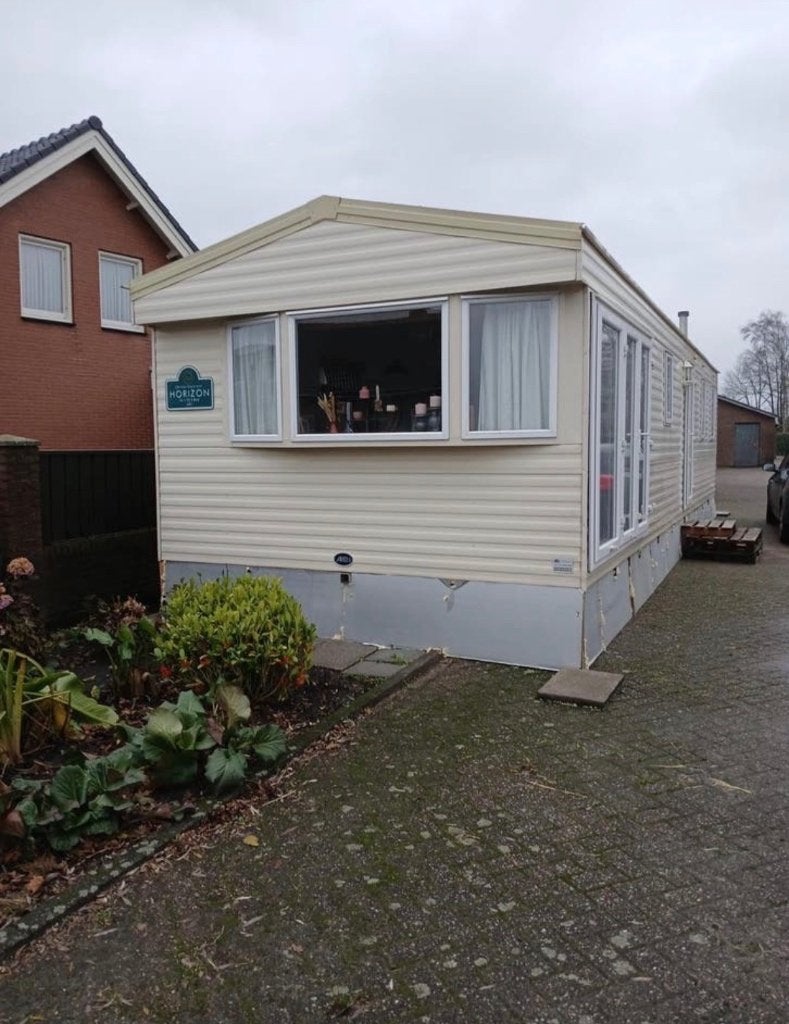 ABI Alu stacaravan prima onderhouden 11x4 Thermopane beglaz., Tot en met 6