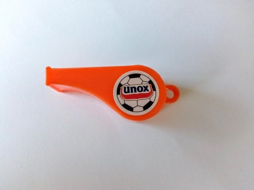 UNOX fluitje, oranle, kunststof, Ophalen of Verzenden, Nieuw, Gebruiksvoorwerp