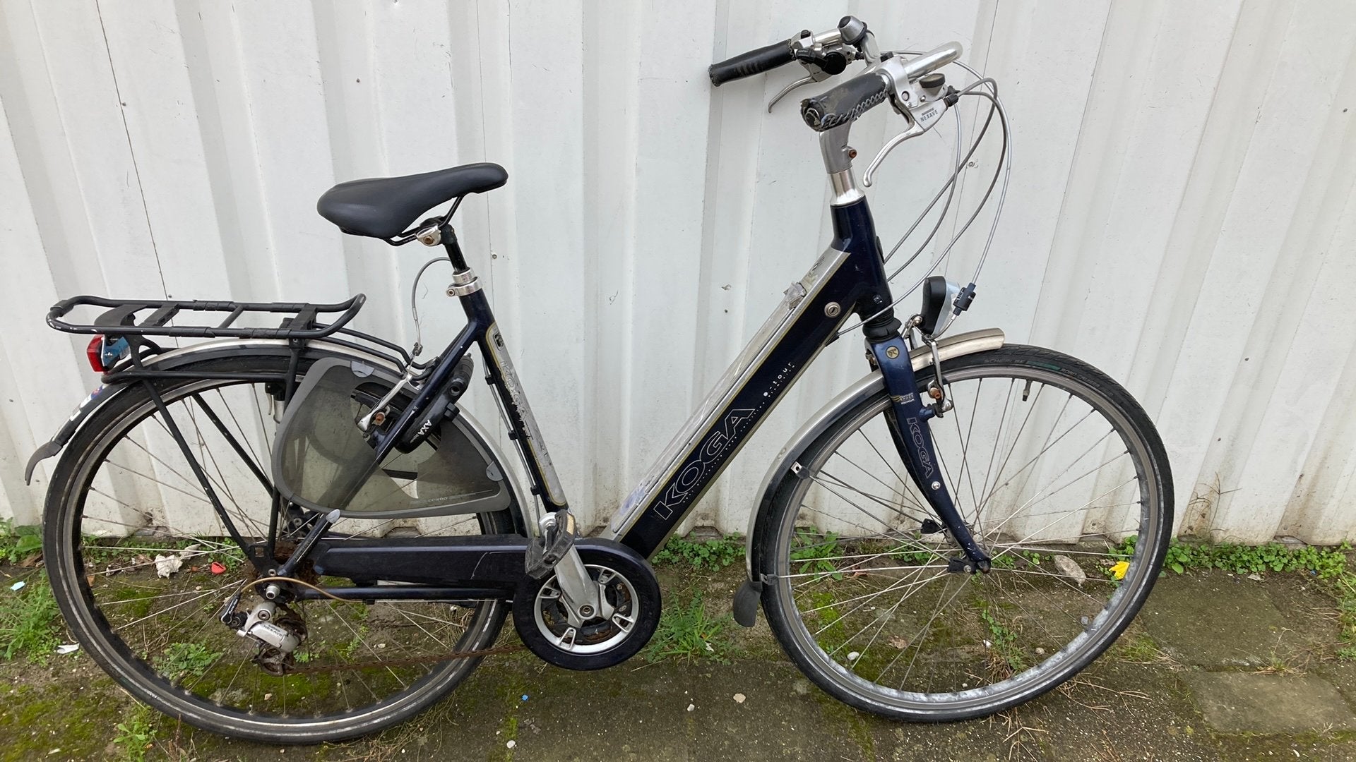 Damesfiets koga 21versn framemaat 53cm slot nieuw licht, Gebruikt, Velgrem, (Extra) lage instap, 50 tot 53 cm
