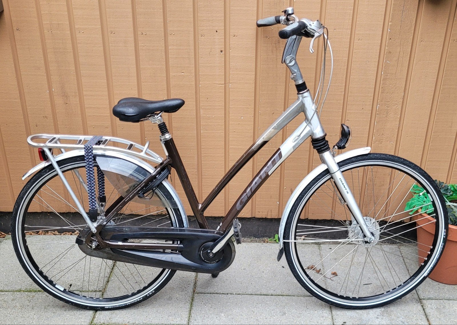 Giant cosmo cs damesfiets, Ophalen, Minder dan 10 versnellingen, Giant, 53 tot 56 cm