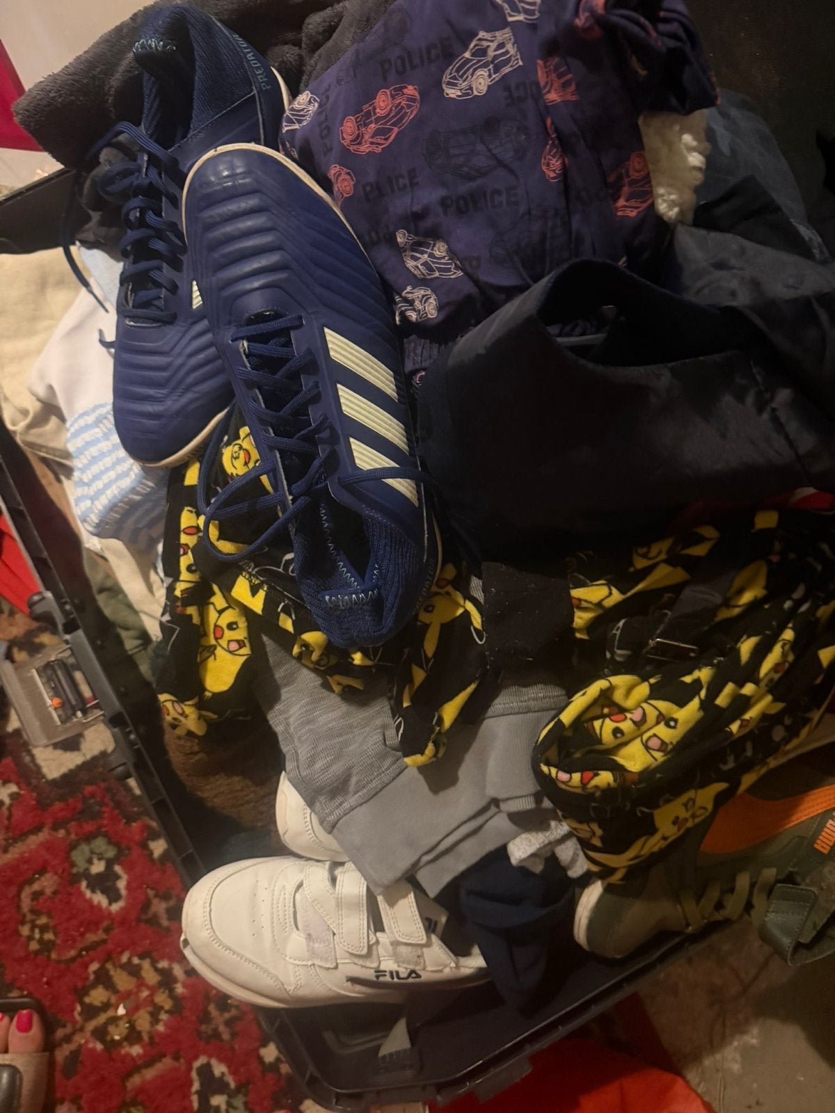 200 Stuks Kinderkleding in Diverse Maten - Grote Partij!, Ophalen, Gebruikt, Jongen of Meisje
