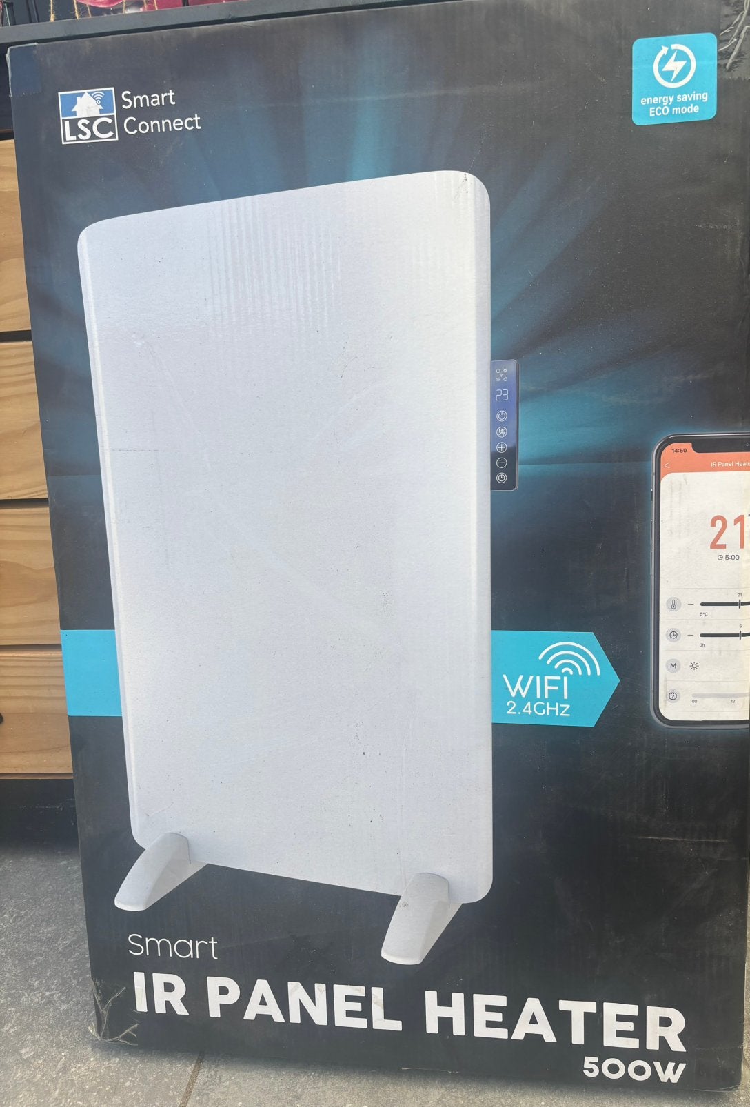 LSC smart IR panel heater, Huis en Inrichting, Kachels, Ophalen, Nieuw, Elektrisch, Overige soorten