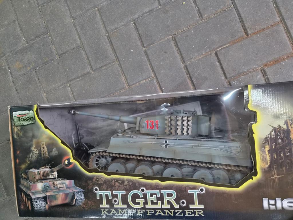 Rc Tiger Tank 1:16, Ophalen, Zo goed als nieuw