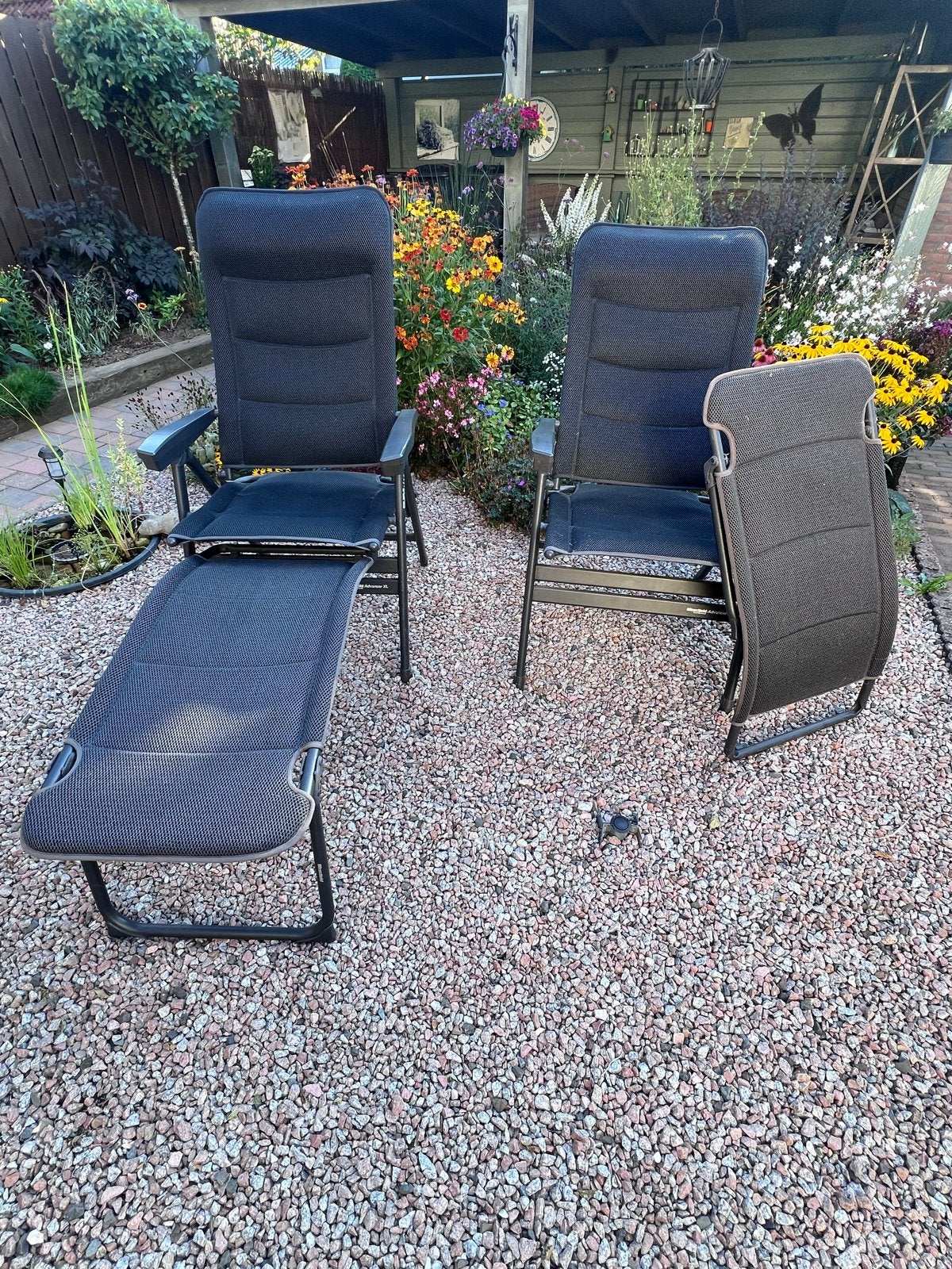 Westfield Advancer XL campingstoelen met voetenbank, Ophalen, Gebruikt
