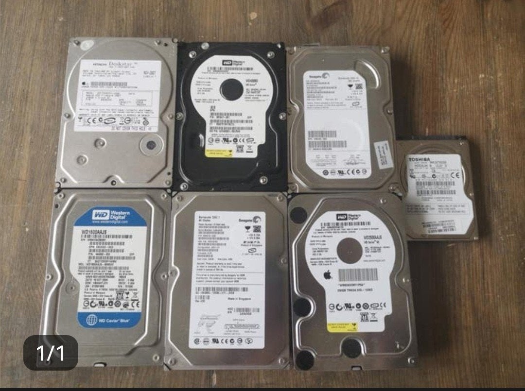7x sata schijven, Computers en Software, Harde schijven, Intern, Gebruikt, Ophalen of Verzenden, Desktop