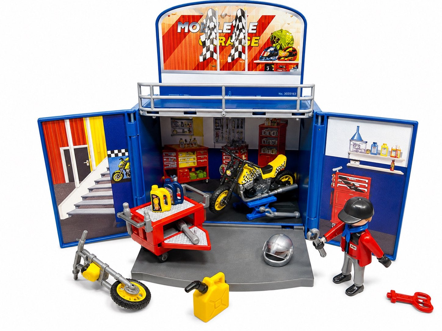 Playmobil 6157 My Secret Motorfiets Workshop Speeldoos, Ophalen of Verzenden, Zo goed als nieuw