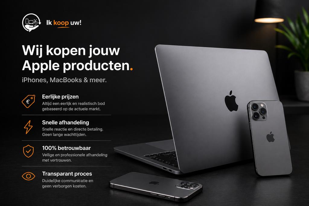Inkoop van alle soorten MacBooks (werkend of defect), Computers en Software, Apple Macbooks, MacBook Pro, Qwerty, 8 GB, 13 inch