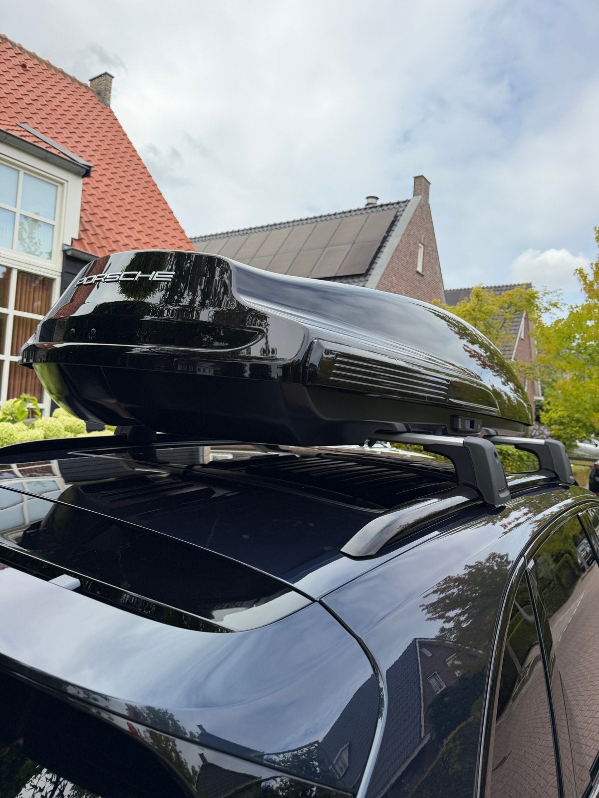 Porsche Dakkoffer Zwart - Zo goed als nieuw, Auto diversen, Ophalen, Zo goed als nieuw