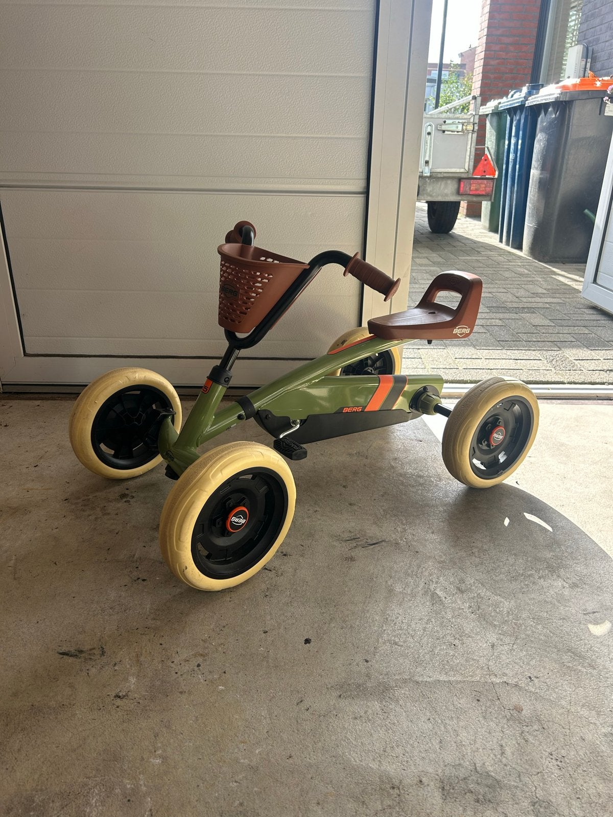 Zo goed als nieuwe BERG-skelter met mandje, Ophalen, Zo goed als nieuw, Loopfiets