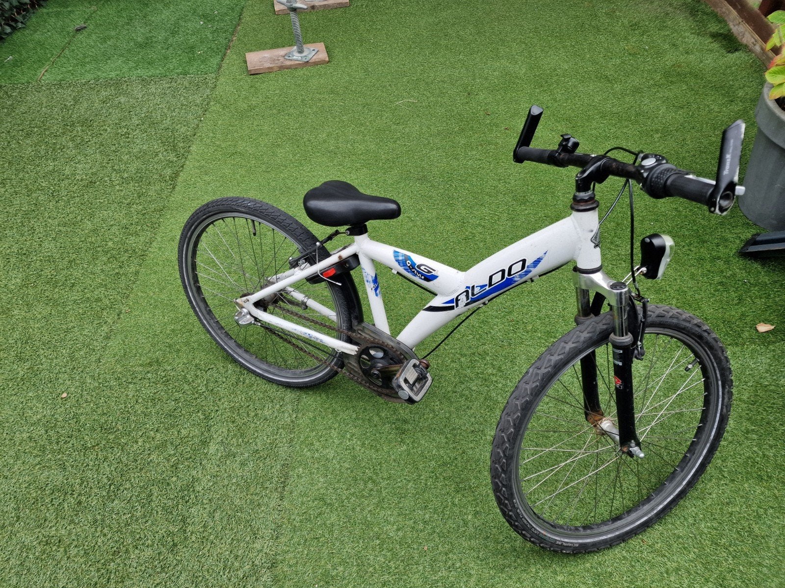 24" fiets, Ophalen, Gebruikt, Staal, 24 inch of meer