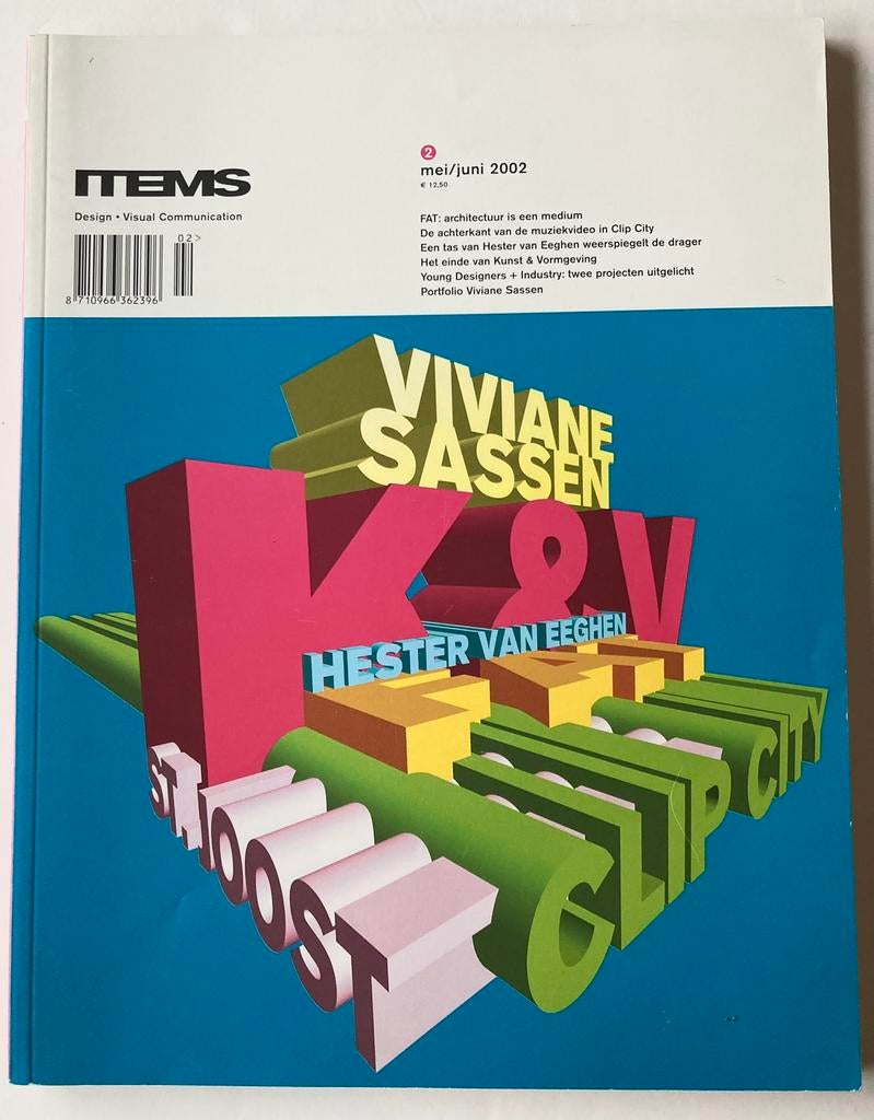 Items. Vintage issue 2/2002. Design tijdschrift, Ophalen of Verzenden, Zo goed als nieuw, Overige onderwerpen