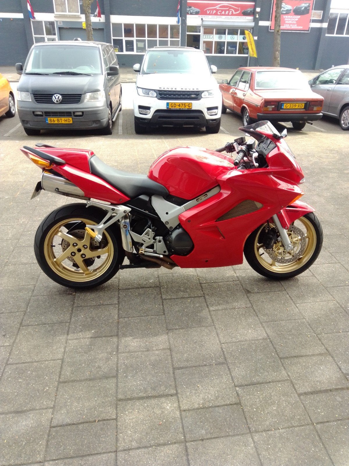 Honda VFR 800 VTech 2002 uniek en izgst, 4 cilinders, Motorrijbewijs A, Gebruikt, Particulier