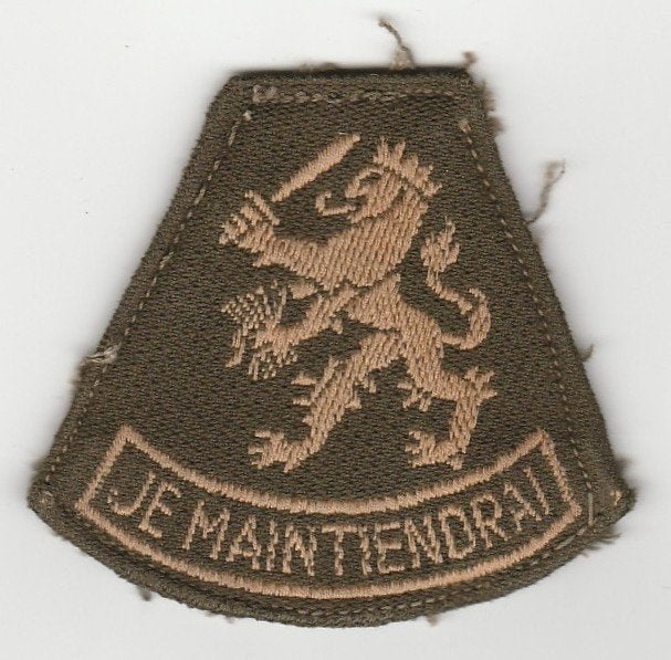 Embleem Nederlandse Leeuw, Je Maintiendrai, Verzenden, Landmacht, Nederland, Embleem of Badge