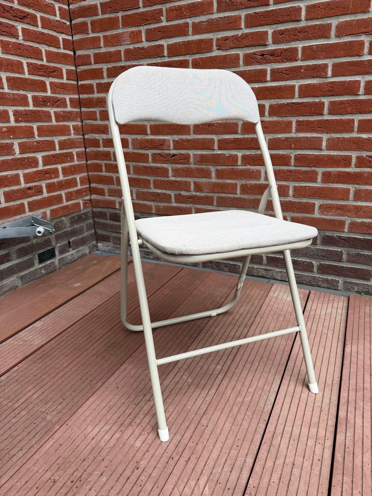 JYSK Klapstoel - Comfortabel en Praktisch, Ophalen, Gebruikt, Overige kleuren, Metaal