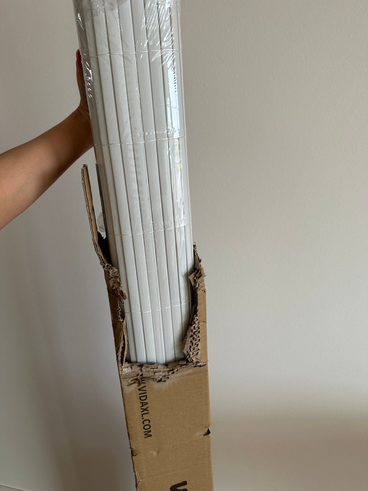 PVC balkon privacyscherm 110x300, Kunststof, 100 tot 150 cm, Nieuw, Ophalen of Verzenden