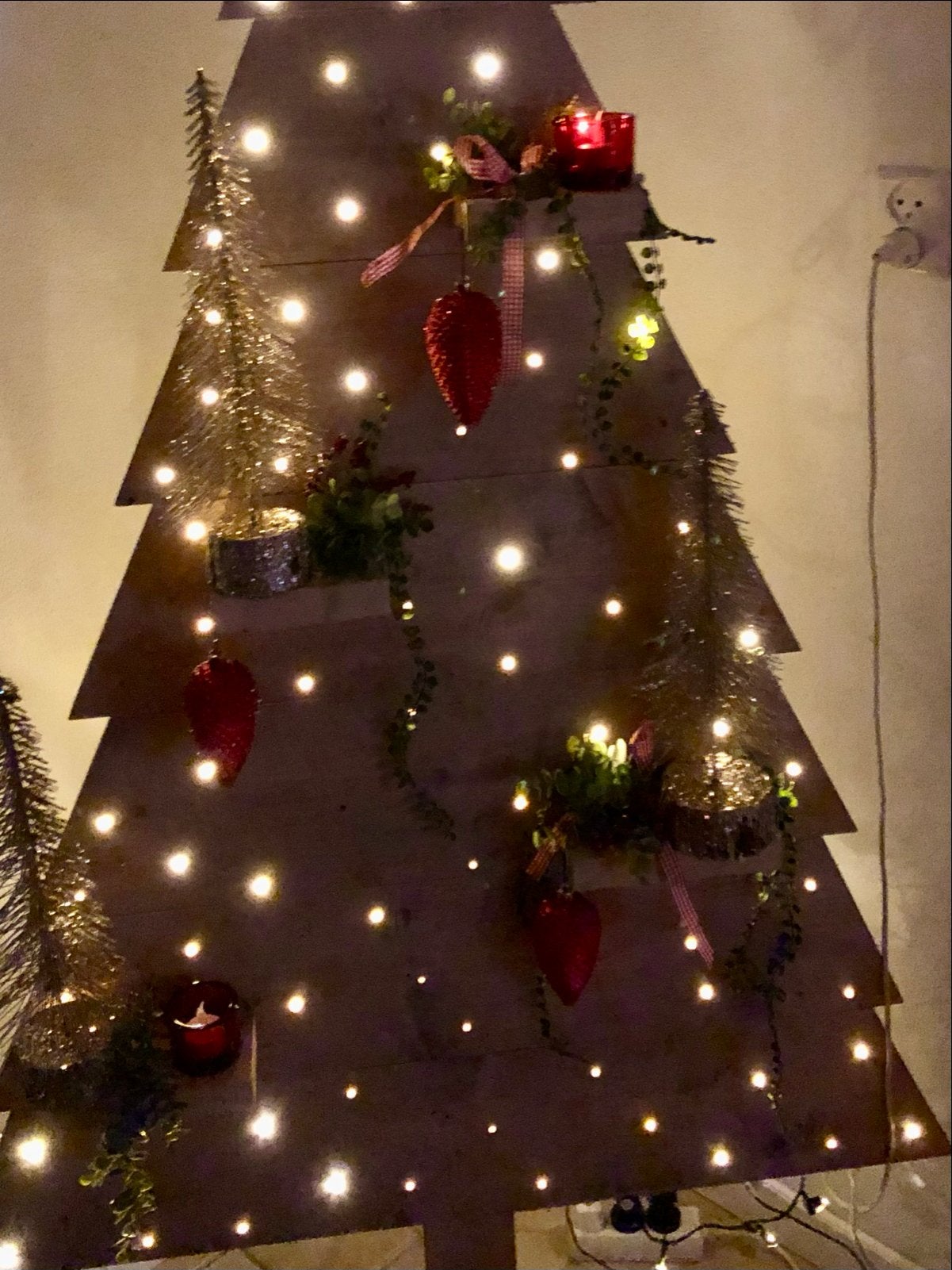 Steigerhouten kerstboom, Diversen, Ophalen, Gebruikt