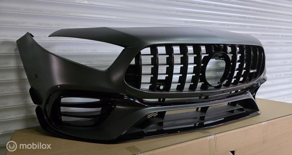 Mercedes A45 AMG Voorbumper W177 EARODYNAMIKA A1778857804, Gebruikt, Voor, Ophalen of Verzenden